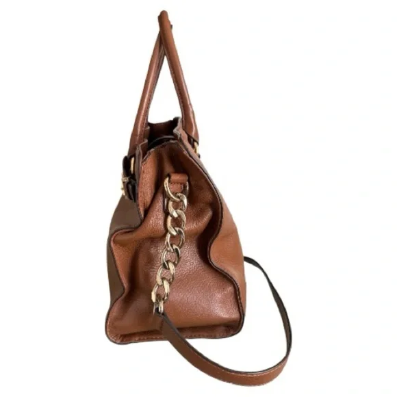 Michael Kors Hamilton Large East West Pebbled Leather Tote Shoulder Bag - Picture 4 of 10